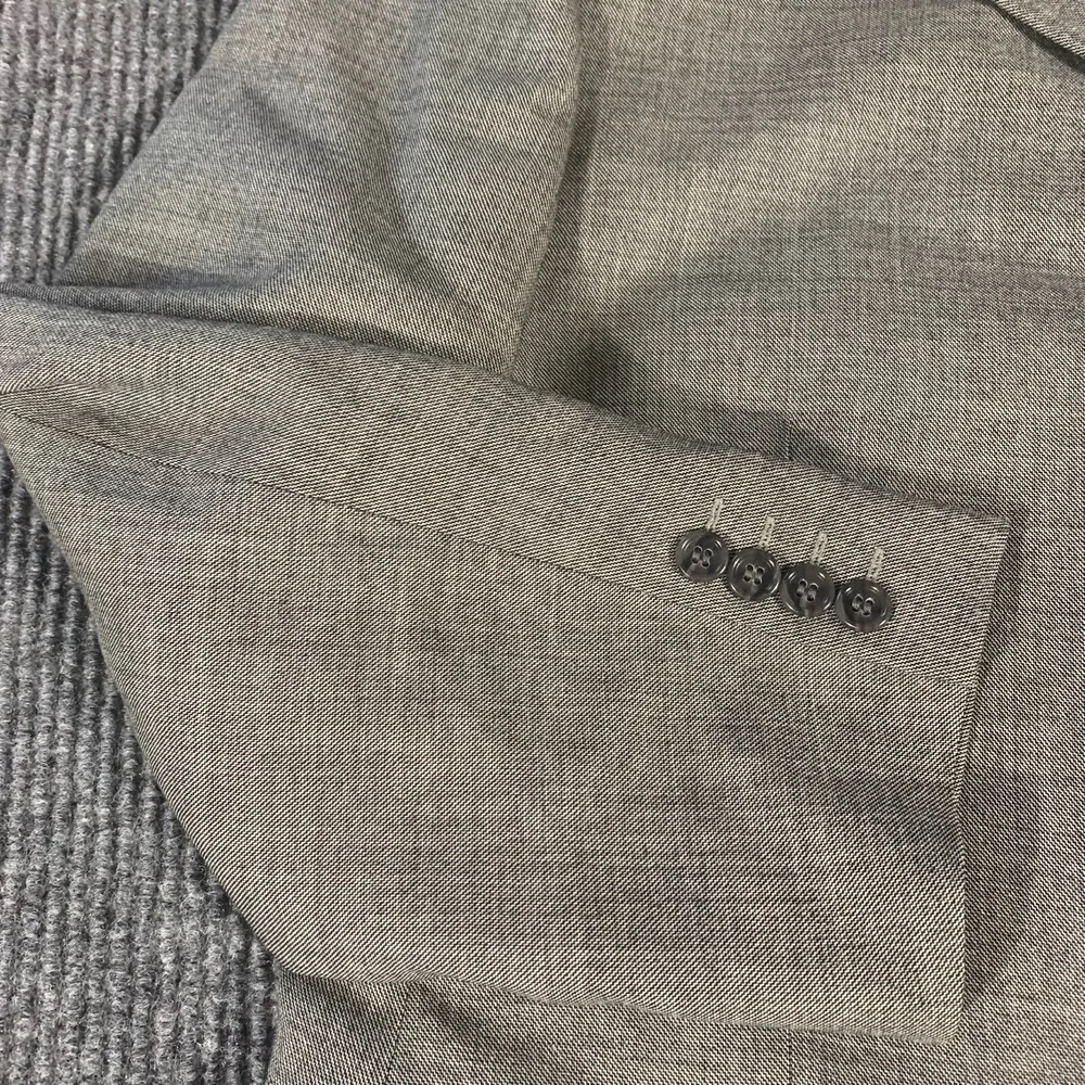 Naldini Blazer Mens 44 Gray Wool Super 120s Sports Coat‎ Italy Wedding Formal